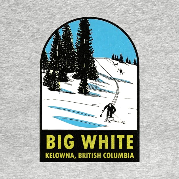 Big White Kelowna BC Vintage by Hilda74